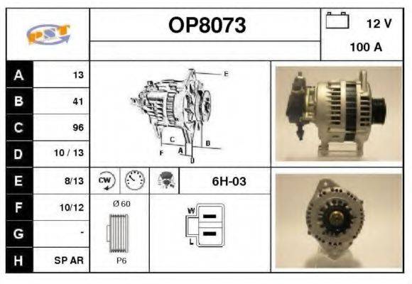 SNRA OP8073 Генератор