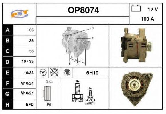 SNRA OP8074 Генератор