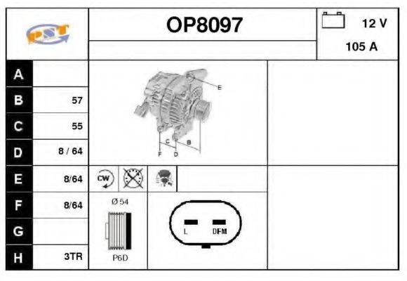 SNRA OP8097 Генератор