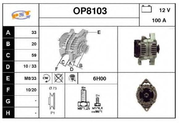 SNRA OP8103 Генератор