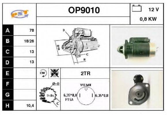 SNRA OP9010 Стартер