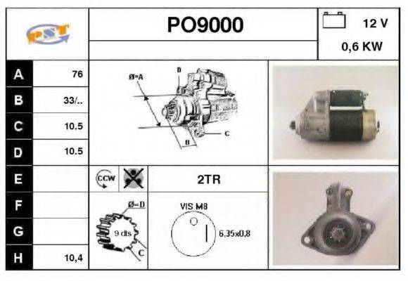 SNRA PO9000 Стартер