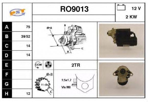 SNRA RO9013 Стартер