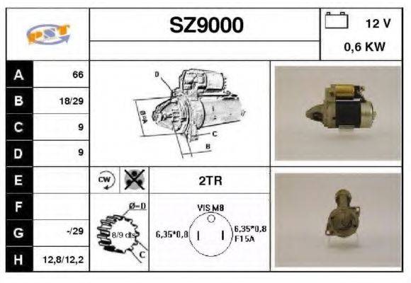 SNRA SZ9000 Стартер