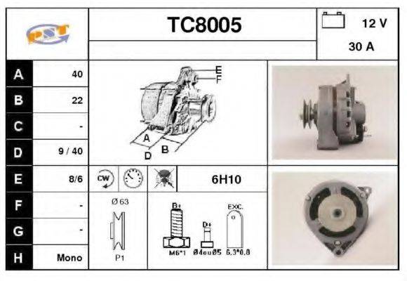 SNRA TC8005 Генератор