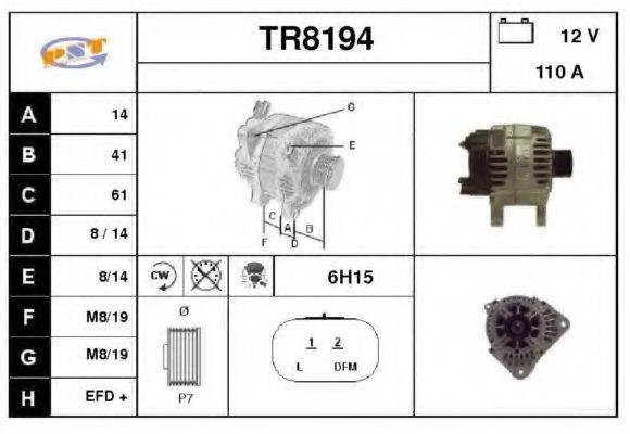 SNRA TR8194 Генератор