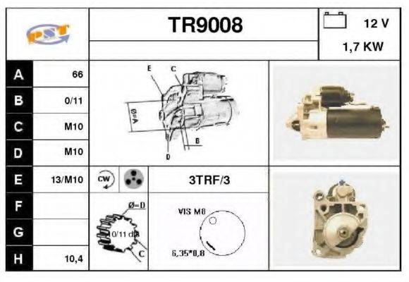 SNRA TR9008 Стартер