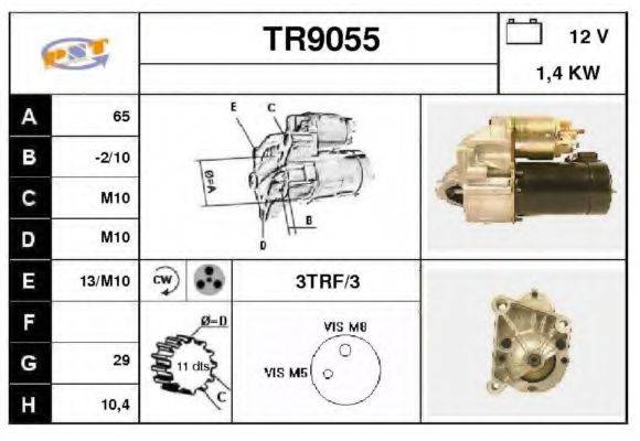 SNRA TR9055 Стартер