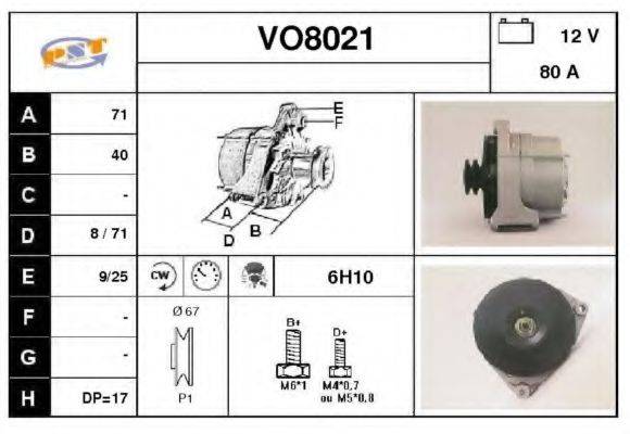 SNRA VO8021 Генератор