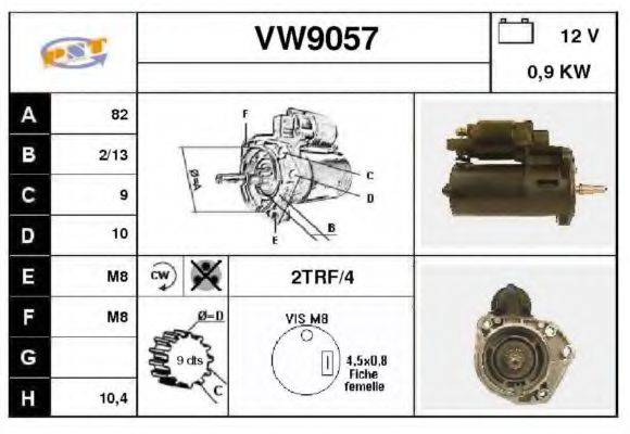 SNRA VW9057 Стартер