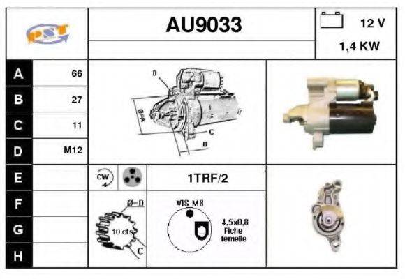 SNRA AU9033 Стартер