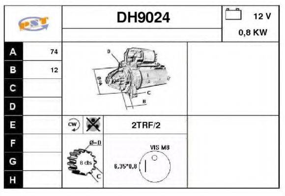 SNRA DH9024 Стартер