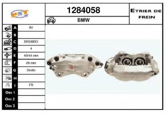 SNRA 1284058 Гальмівний супорт