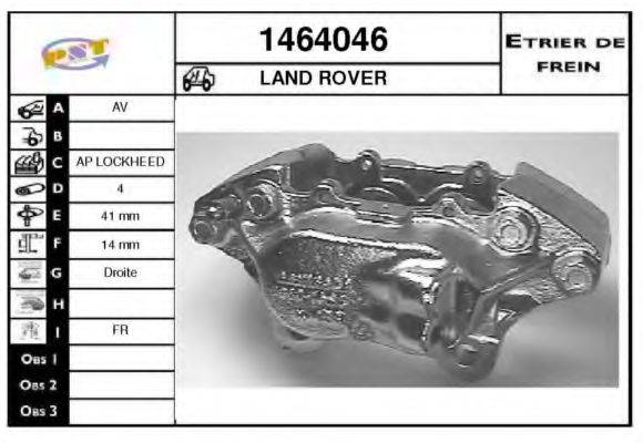 SNRA 1464046 Гальмівний супорт