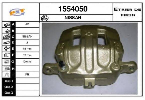 SNRA 1554050 Гальмівний супорт