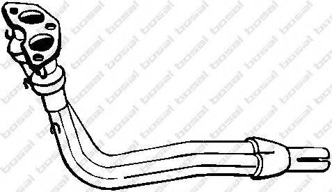 BOSAL 787715 Труба вихлопного газу