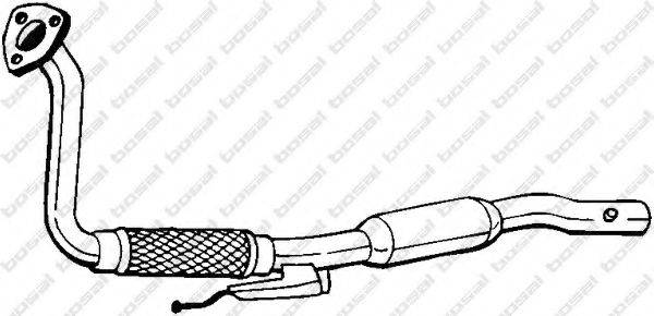 BOSAL 148267 Передглушувач вихлопних газів