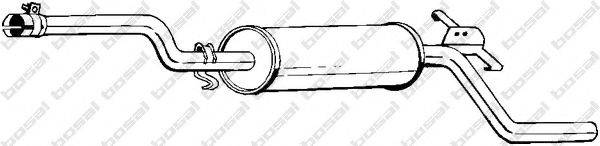 BOSAL 282069 Глушник вихлопних газів кінцевий