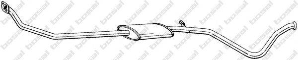 BOSAL 293775 Передглушувач вихлопних газів