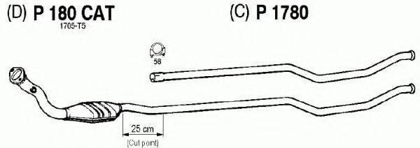 FENNO P180CAT Каталізатор