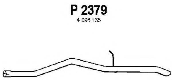 FENNO P2379 Труба вихлопного газу