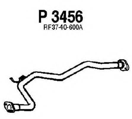 FENNO P3456 Труба вихлопного газу