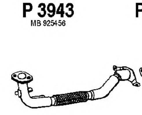 FENNO P3943 Труба вихлопного газу