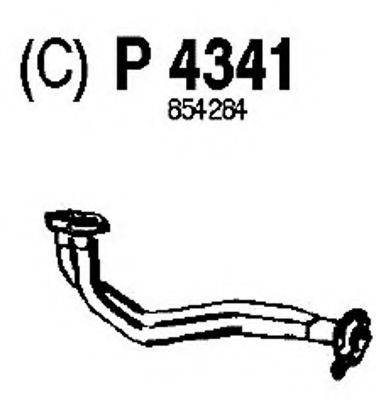 FENNO P4341 Труба вихлопного газу