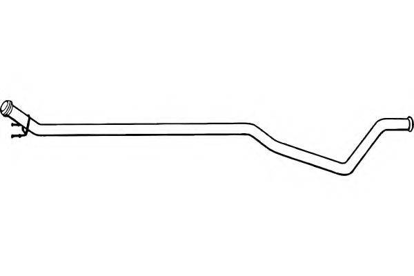 FENNO P4829 Труба вихлопного газу