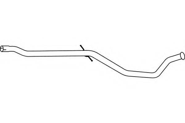 FENNO P4860 Труба вихлопного газу
