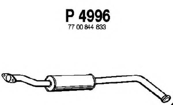 FENNO P4996 Середній глушник вихлопних газів