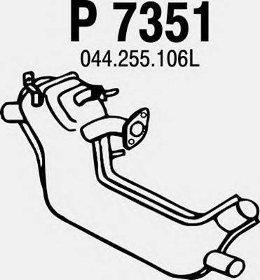 FENNO P7351 Труба вихлопного газу