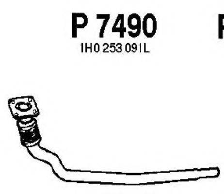 FENNO P7490 Труба вихлопного газу