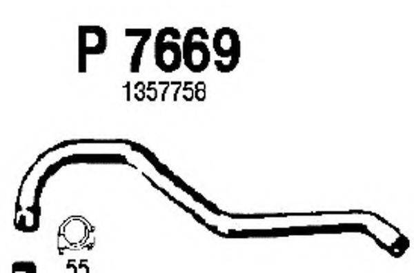 FENNO P7669 Труба вихлопного газу