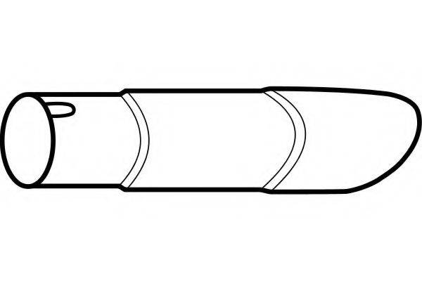 FENNO P7796 Труба вихлопного газу