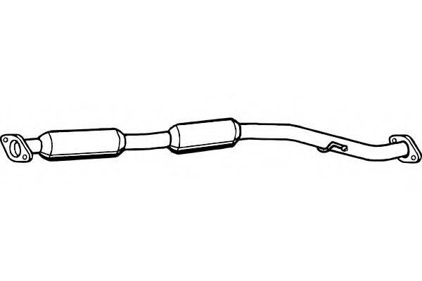FENNO P9032 Середній глушник вихлопних газів