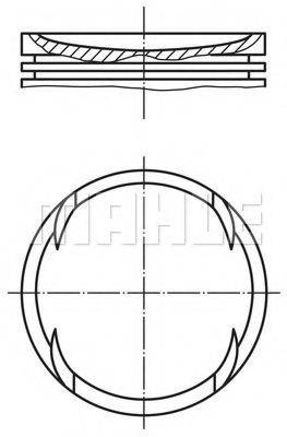 PERFECT CIRCLE 56140280 Поршень