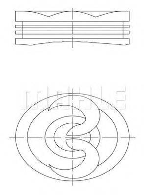 PERFECT CIRCLE 55037280 Поршень