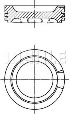 PERFECT CIRCLE 56038880 Поршень