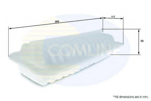 COMLINE CTY12085 Повітряний фільтр