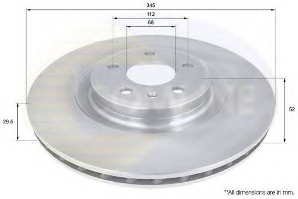 COMLINE ADC1479V гальмівний диск