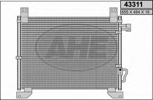 AHE 43311 Конденсатор, кондиціонер