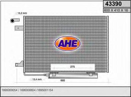 AHE 43390 Конденсатор, кондиціонер