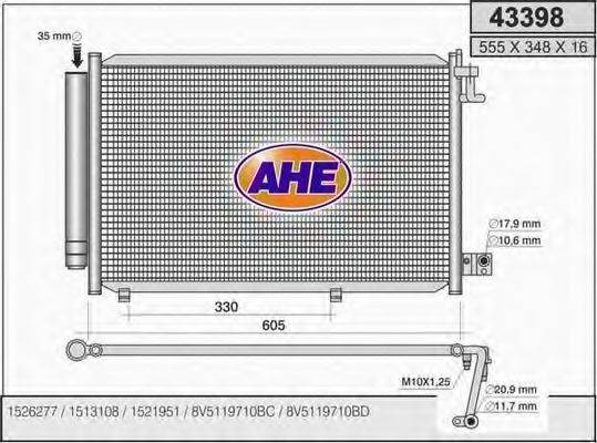 AHE 43398 Конденсатор, кондиціонер