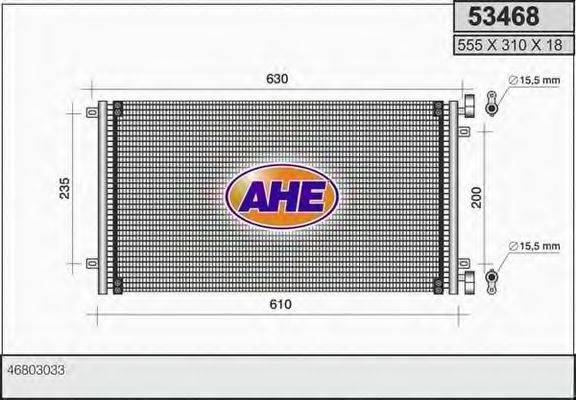 AHE 53468 Конденсатор, кондиціонер