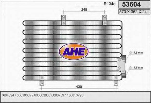 AHE 53604 Конденсатор, кондиціонер