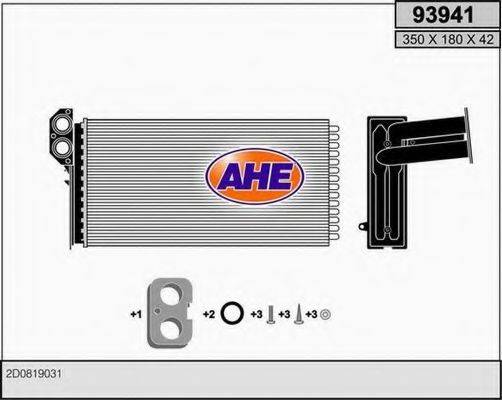 AHE 93941 Теплообмінник, опалення салону