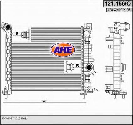 AHE 121156O Радіатор, охолодження двигуна