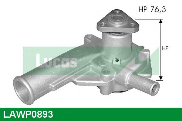 LUCAS ENGINE DRIVE LAWP0893 Водяний насос