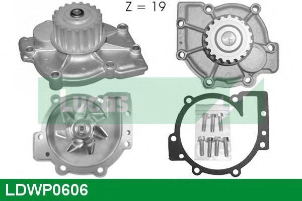 LUCAS ENGINE DRIVE LDWP0606 Водяний насос